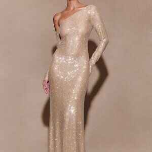 Meshki Marcia Sparkle Maxi Dress